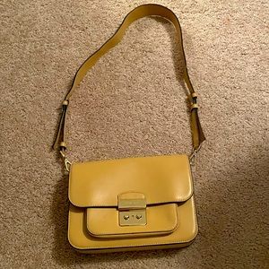 Michael Kors Tan shoulder bag with dust bag.